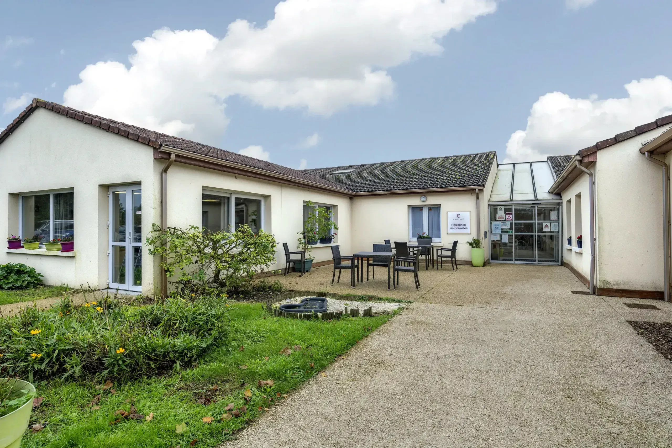 Maison de retraite médicalisée EHPAD Les Scévolles à Monts-sur-Guesnes